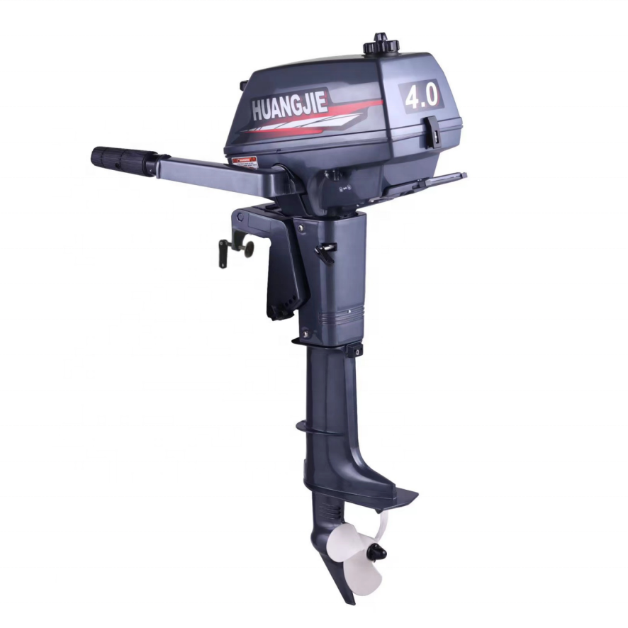 New Chinese 4hp 2-stroke Engine Inflatable Boat Can Upgradable Electric Start Outboard Engine Outboard Motor for YAMAHA